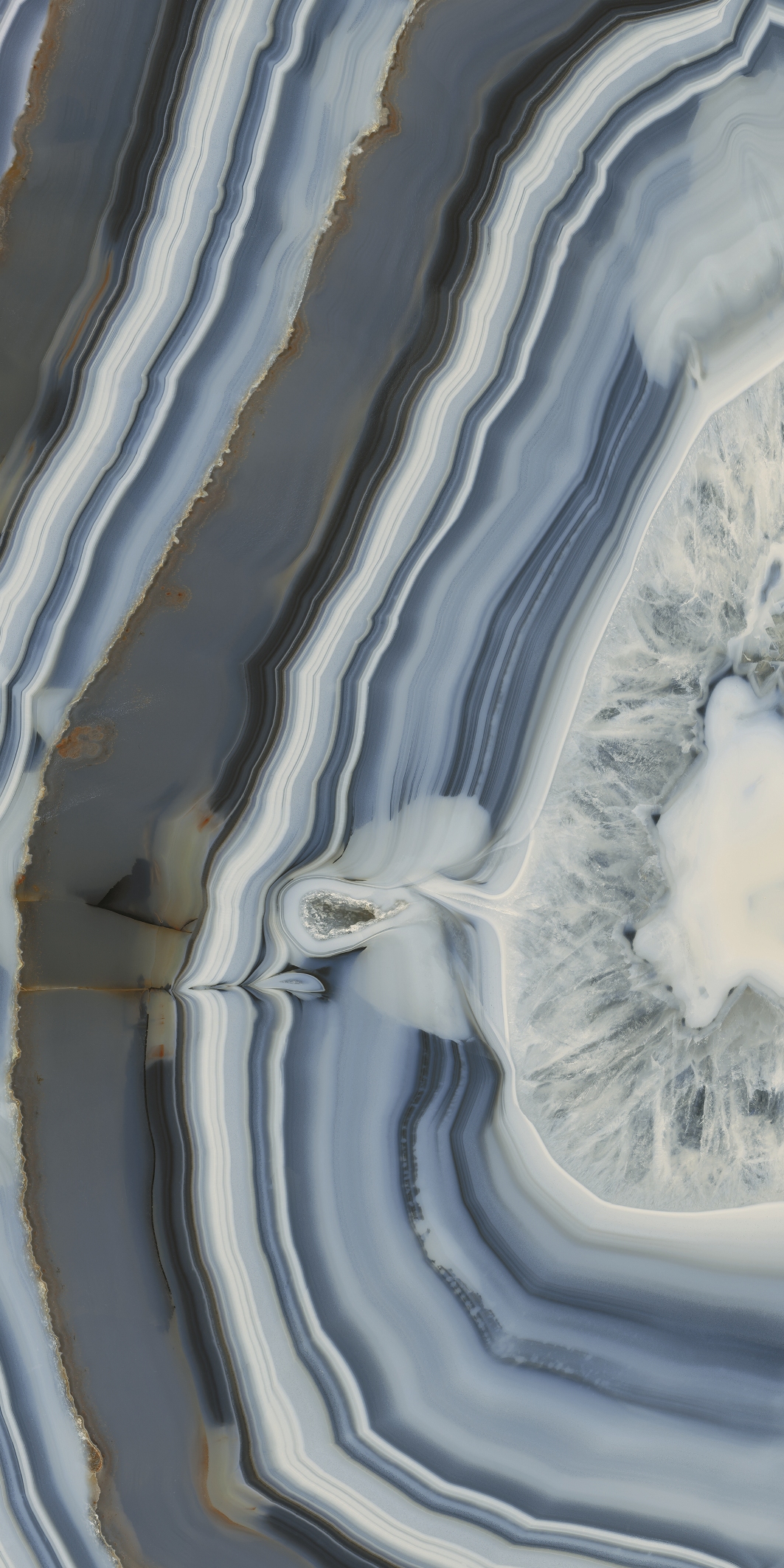 Agate Blue Velvet